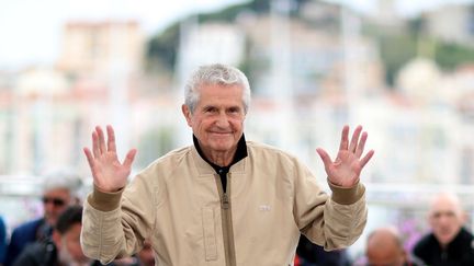 Claude Lelouch au Festival de Cannes 2019. (VALERY HACHE / AFP)