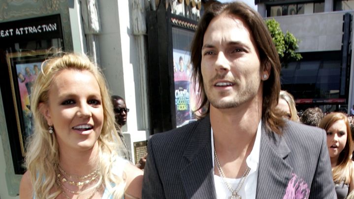 Britney Spears et Kevin Federline, lors de la premi&egrave;re mondiale du film "Charlie et la chocolaterie", &agrave; Hollywood (Etats-Unis), le 10 juillet 2005. (REUTERS)