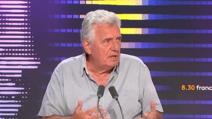 Claude Onesta était l'invité du "8h30 franceinfo" le samedi 3 août. (CAPTURE D'ECRAN / RADIOFRANCE)