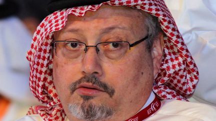 Jamal Khashoggi, journaliste. Photo prise à Dubaï, le 8 mai 2012. (ALI HAIDER / EPA)