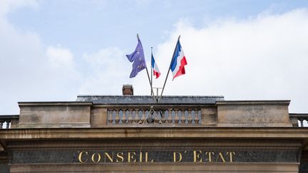 Le Conseil d'Etat, le 12 mars 2023 à Paris. (MAURIZIO ORLANDO / HANS LUCAS / AFP)