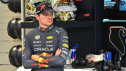 Max Verstappen au Grand Prix de Sao Paulo, le 11 novembre 2022. (PETER VAN EGMOND / AFP)