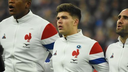 Matthieu Jalibert lors du match opposant la France à la Nouvelle-Zélande, le 20 novembre 2021, au Stade de France (Paris). (YOANN CAMBEFORT / MARTI MEDIA)