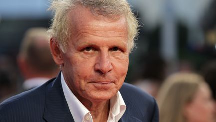 Le journaliste Patrick Poivre d'Arvor au festival du film américain de Deauville (Calvados), le 12 septembre 2014. (CHARLY TRIBALLEAU / AFP)