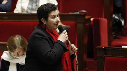 La ministre de l'Enseignement supérieur Frédérique Vidal, le 22 novembre 2017, à l'Assemblée nationale. (FRANCOIS GUILLOT / AFP)