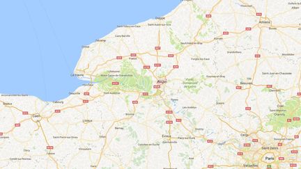 Un&nbsp;jeune homme&nbsp;au&nbsp;comportement suspect avait entraîné l'évacuation de la fac de Rouen (Seine-Maritime), le 21 septembre 2016. (GOOGLE MAPS)