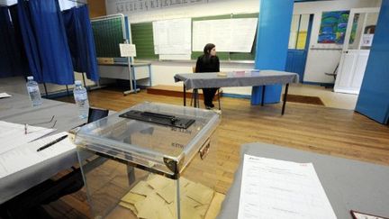 Vue d'un bureau de vote en mars 2011 (AFP - Frank Perry)