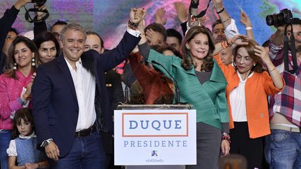 L'ex-député Ivan Duque a remporté l'élection présidentielle en Colombie, le 17 juin 2018. (ESPECIAL / NOTIMEX / AFP)