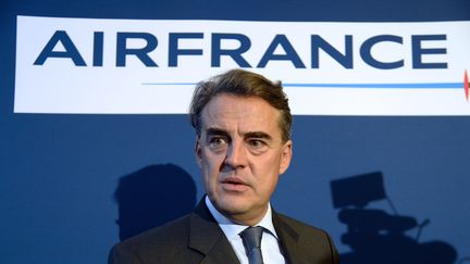 Alexandre de Juniac, le patron d'Air France-KLM, le 25 juillet 2014, &agrave; Paris.&nbsp; (BERTRAND GUAY / AFP)