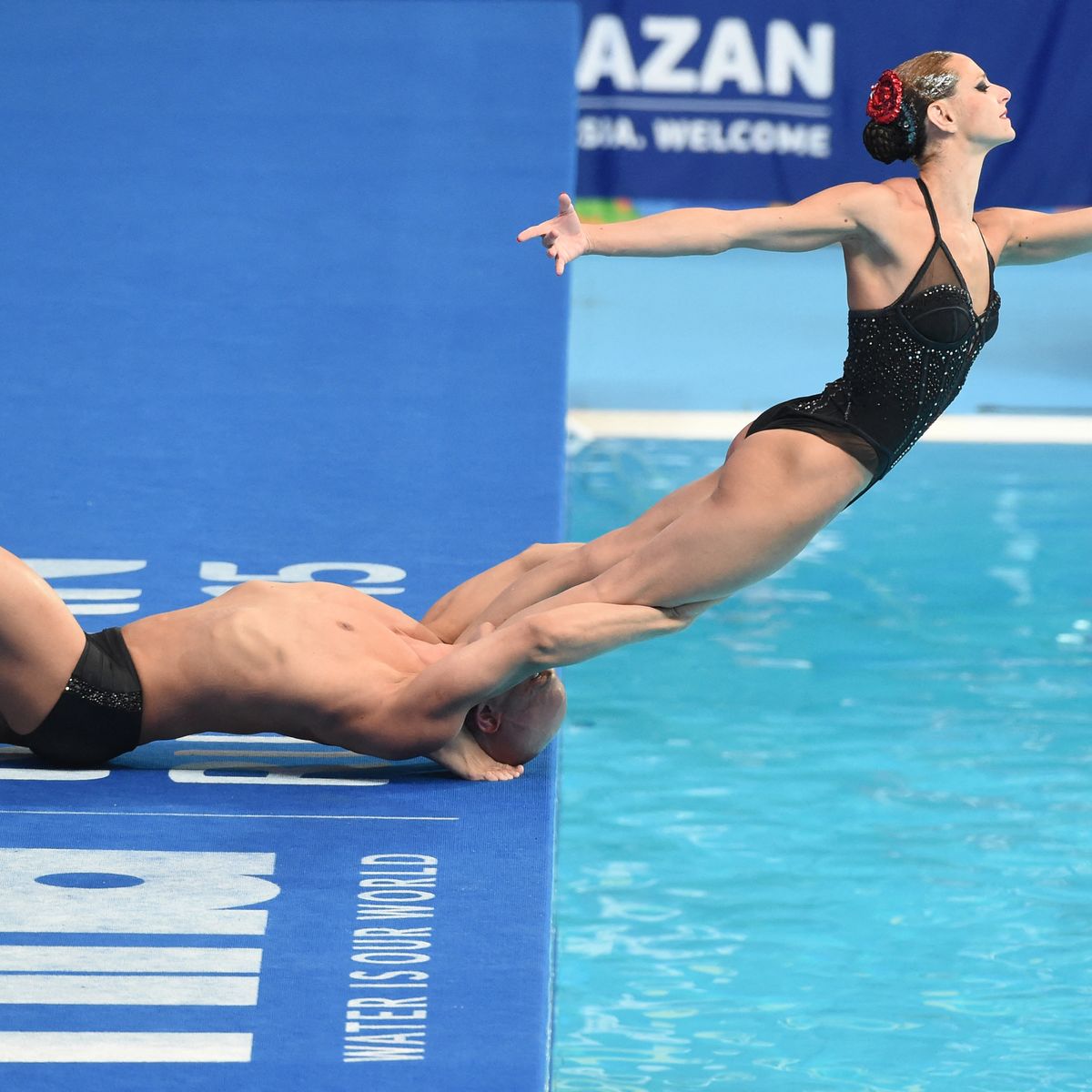 EN DIRECT] Open de France de Natation Artistique - du 1er au 3 avril 2022 à  Paris Après avoir remporté l'épreuve des duos mixtes techniques ce  matin