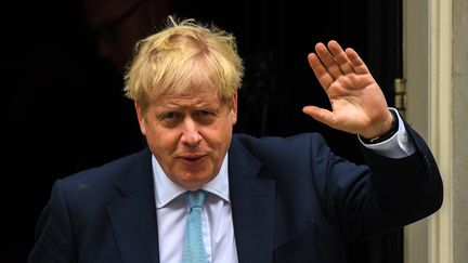 Le Premier ministre britannique Boris Johnson, le 3 octobre 2019 à Londres. (ALBERTO PEZZALI / NURPHOTO / AFP)