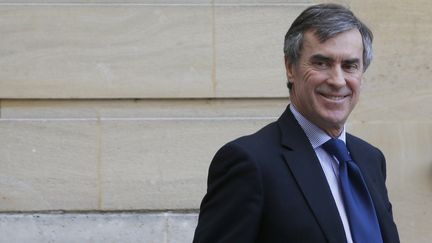 Le ministre du Budget, J&eacute;r&ocirc;me Cahuzac, &agrave; l'h&ocirc;tel&nbsp;Matignon &agrave; Paris, le 20 f&eacute;vrier 2013. (FRANCOIS GUILLOT / AFP)