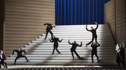 "Rigoletto" de Verdi à l'Opéra Bastille, dans une mise en scène de Claus Guth.
 (Monika Rittershaus/OnP)