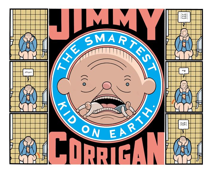 La BD "Jimmy Corrigan" de Chris Ware (Editions Delcourt)