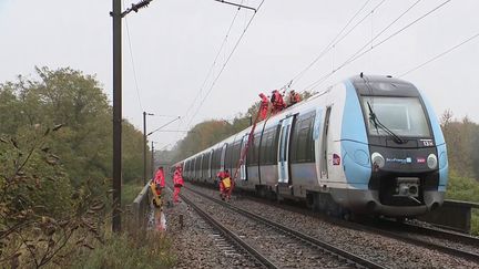 SNCF : le trafic perturbé par le passage de la tempête Aurore