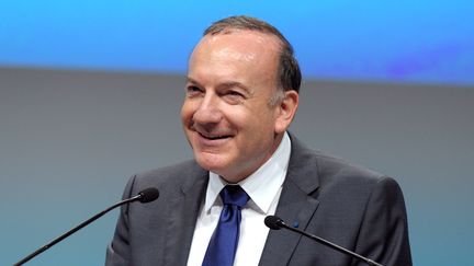 Pierre Gattaz, le nouveau&nbsp;pr&eacute;sident du Medef, le 3 juillet 2013 &agrave; Paris. (ERIC PIERMONT / AFP)