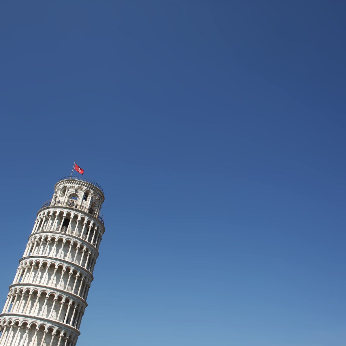 Italie Le Silence De La Tour De Pise