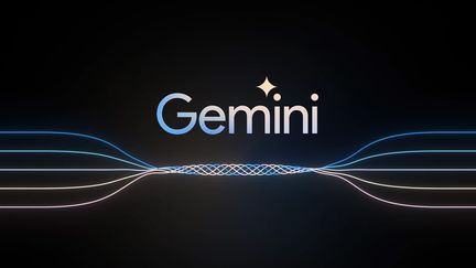 Gemini, le nouveau nom de la dernière intelligence artificielle de Google, annoncée en décembre 2023, lancée le 8 février 2024 en remplacement de Bard. (GOOGLE)