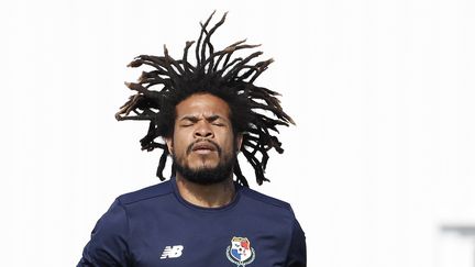 Roman Torres, défenseur de la sélection du Panama, le 17 juin 2018. (ADRIAN DENNIS / AFP)