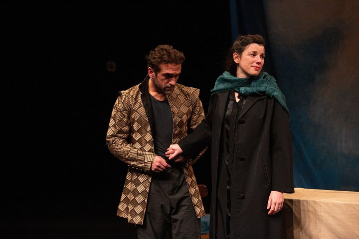 Mickaël Pinelli (Sganarelle) et Clémentine Allain (Elvire) (@MICHEL CAVALCA)