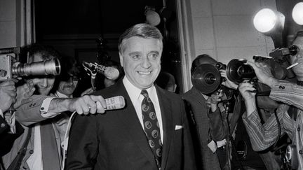 Robert Boulin à Rambouillet (Yvelines), en juillet 1972.&nbsp; (AFP)