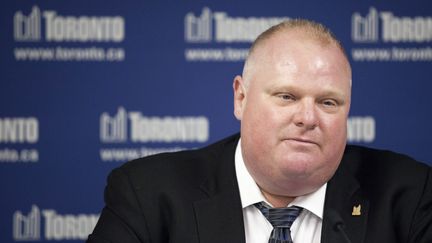 Le maire de Toronto Rob Ford lors d'une conf&eacute;rence de presse le 24 mai 2013. (BRETT GUNDLOCK / REUTERS)