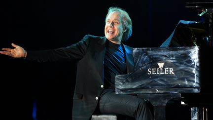 Le pianiste Richard Clayderman en concert à Dongguan dans le sud de la Chine le 23 décembre 2013
 (CHEN FAN / IMAGINECHINA)