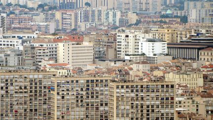 Des immeubles à Marseille (Bouches-du-Rhône), le 18 septembre 2012. (GERARD JULIEN / AFP)