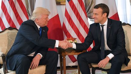 Trump/Macron : tête-à-tête à l'Élysée