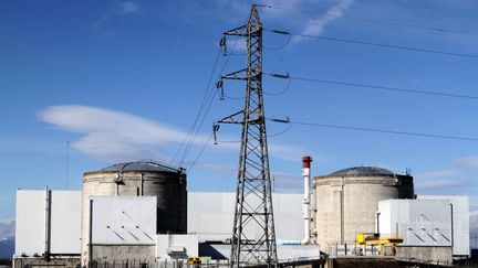  (La centrale nucléaire de Fessenheim, la plus ancienne centrale nucléaire française, en exploitation commerciale depuis 1978 © PHOTOPQR/L'ALSACE/MAXPPP)