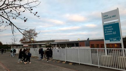 Le collège Léonard de Vinci à&nbsp;Tournefeuille dans l'académie de Toulouse. (NOEMIE BONNIN / RADIO FRANCE)