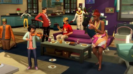 Image extraite du jeu "Sims 4" produit par Electronic Arts. (ELECTRONIC ARTS)