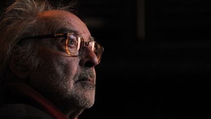 Jean-Luc Godard revient à Cannes avec "Adieu au langage"
 (FABRICE COFFRINI / AFP)