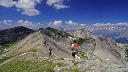 &nbsp; (La Sky Race, le trail des Hautes Alpes ce week-end à Montgenèvre ©Sky Race Ecrins)