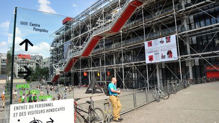 Le Centre Georges-Pompidou en juillet 2014
 (CAU ANTOINE/SIPA)