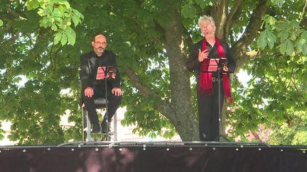 La compagnie "Théâtre en pièces" propose des lectures théâtralisées (France 3 Centre Val-de-Loire)