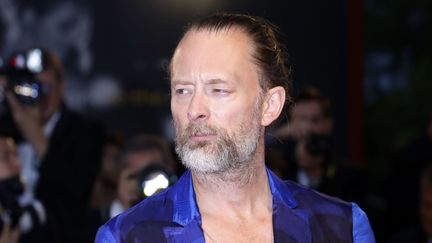 Thom Yorke de Radiohead arrive à la première du remake de "Suspiria" de Luca Guadagnino à la 75e Mostra de Venise, le 1er septembre 2018.
 (Dave Bedrosian / MaxPPP)