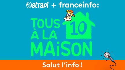 Nouvel épisode de&nbsp;notre émission spéciale "Tous à la maison" du podcast Salut l'info !, à retrouver du lundi au vendredi sur la radio franceinfo à 15h21, 19h51 et 22h51. (ASTRAPI / BAYARD PRESSE)