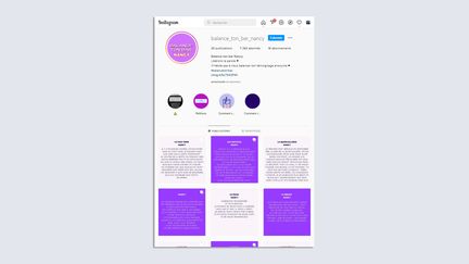 Compte Instagram "Balance ton bar Nancy". (CAPTURE D'ÉCRAN)