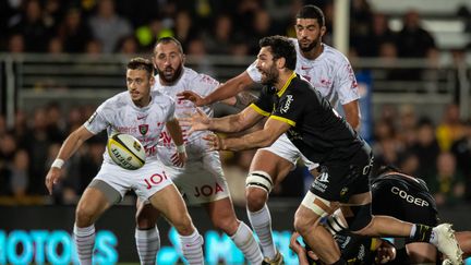 Kevin Gourdon a été déterminant face à Toulon, dimanche 24 octobre.&nbsp; (XAVIER LEOTY / AFP)