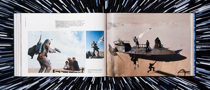 Double page de Les Archives Star Wars de Paul Ducan, Editions Taschen (TASCHEN)