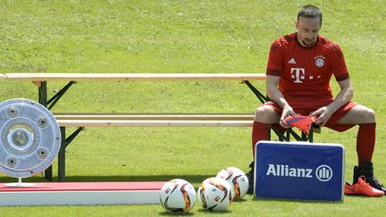 Le joueur du Bayern Munich, Franck Ribéry