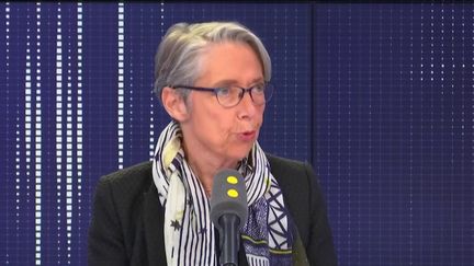 Elisabeth Borne, la ministre de la Transition écologique et solidaire, sur franceinfo mercredi 12 février. (FRANCEINFO / RADIOFRANCE)