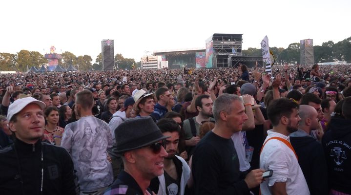 La foule devant Manu Chao était impressionnante
 (Medhi Weber)