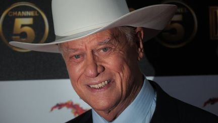 Larry Hagman le 21 août 2012 à Londres
 (Carl Court / AFP)