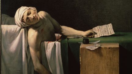 "La mort de Marat" ou "Marat assassiné"
 (FineArtImages/Leemage)