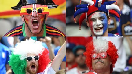 Les supporters des équipes déjà qualifiées pour les 8es de finale de l'Euro 2016