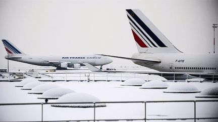 Air France a perdu entre 25 et 35 millions d'euros à cause des intempéries (AFP - BERTRAND LANGLOIS)