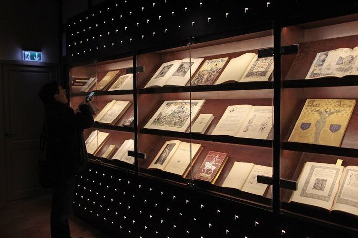 Salle de l'Historial Jean d'Arc à Rouen
 (CHARLY TRIBALLEAU / AFP)