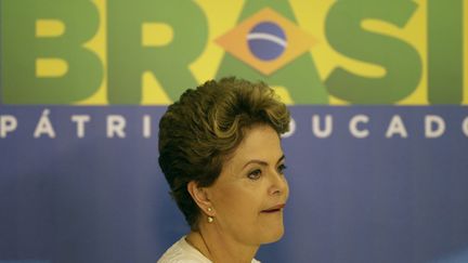 &nbsp; (Dilma Roussef, présidente du Brésil © Maxppp)